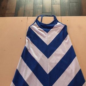 Gap Chevron Print Maxi Dress